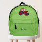 Preview: Kindergartenrucksack mit Traktor und Name Anton bestickt -sofort lieferbar-